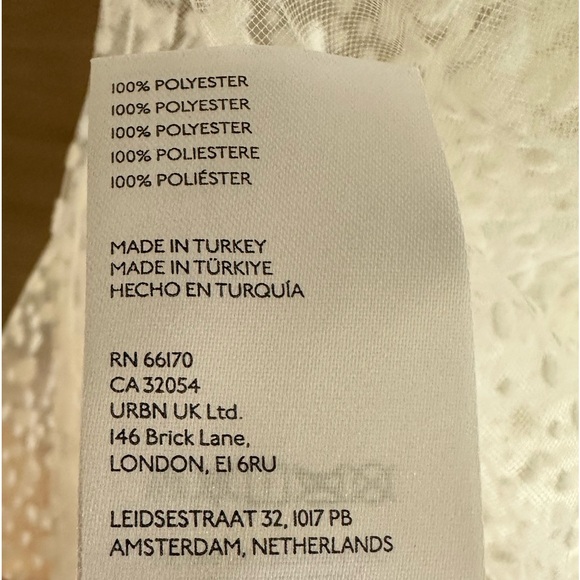 Anthropologie Sheer Dot Tulle Slip Dress - Picture 11 of 13